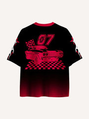 Trendy street style comfortable short-sleeved T-shirt