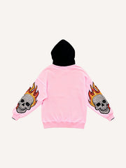 Flame Skull Monster Hoodie