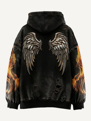 Western Hellfire Angel Classic All-Season Hoodie