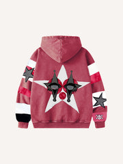 Pure cotton printed sweatshirt no one should be a clown in love