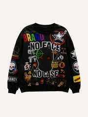 The masked person is not necessarily a Superman crewneck streetwear hoodie