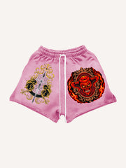 Hellfire Totem Fashion Shorts