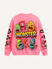 Monster Battle Fashion Hoodie
