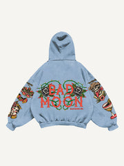 Beautiful girls motorcycle tattoo sweatshirt