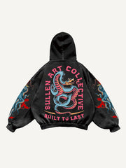 Retro Teng Snake Giant Ape Tattoo Sweatshirt