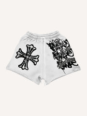 High-end street comfort trendy cross shorts
