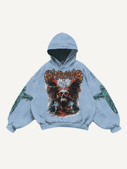 Artist hand-painted horror sweatshirt