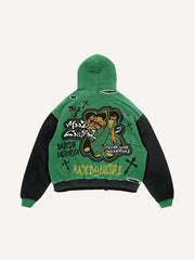 Y2K style handsome street anime sweatshirt