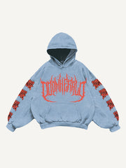Hell Devil Dark Style Printed Sweatshirt