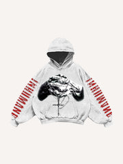 Angels Everywhere Print Sweatshirt