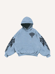 Eye of Prophecy totem pattern sweatshirt