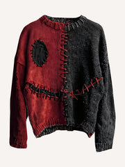 Halloween horror skull element sweatshirt