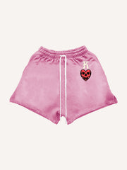 Skull King Playing Card Street Tattoo Shorts