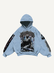 Dark style hip-hop sweatshirt