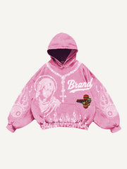 Kraken Skeleton Sea Monster Hooded Sweatshirt