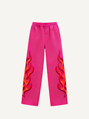 Kung Fu King Fashionable Chinese Oriental Power Trendy Retro Hand-printed Trousers