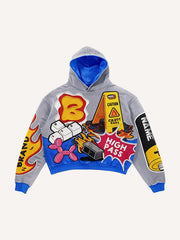 The brave repairman who fixes his lover! Funny printed sweatshirt