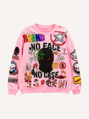 The masked person is not necessarily a Superman crewneck streetwear hoodie