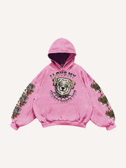 Cute Dog Tattoo Memorial Sweatshirt