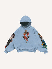 Mermaid Tattoo Retro Fashion Sweatshirt