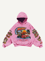 Beautiful girls motorcycle tattoo sweatshirt