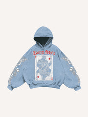 Beast Emperor Playing Card Art Design Sweatshirt