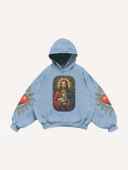 Believe in God and be with me trendy print pattern