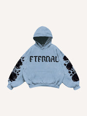 Eternal Bloom Trendy Print Sweatshirt