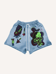 Dark Tattoo Series Handsome and Trendy Shorts