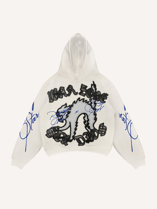 Artist-painted personalized trendy sweatshirt