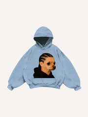 Dirty braids handsome hip-hop funny trendy sweatshirt