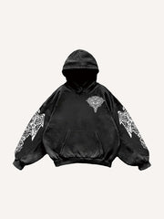 Eye of Prophecy totem pattern sweatshirt