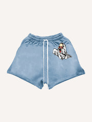 Retro Tattoo Artist Series Trendy Shorts