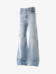 Denim Ripped Washed Distressed Jeans