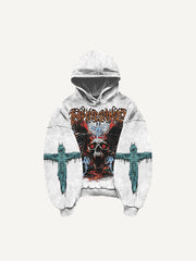 Artist hand-painted horror sweatshirt