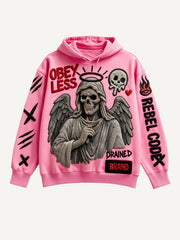 I may seem like a devil but I am an angel at heart Fashionable all season sweatshirt