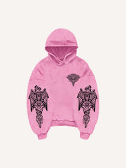 Eye of Prophecy totem pattern sweatshirt