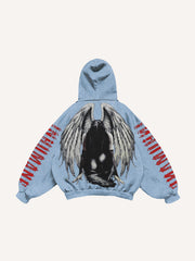 Angels Everywhere Print Sweatshirt