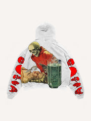 Pirate red lips sexy beauty sweatshirts