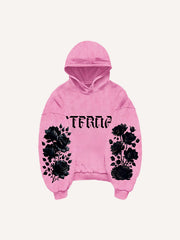 Eternal Bloom Trendy Print Sweatshirt
