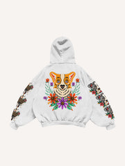 Cute Dog Tattoo Memorial Sweatshirt