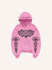 Retro God of Wealth Totem Sweatshirt
