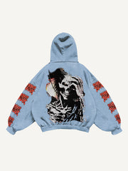 Hell Devil Dark Style Printed Sweatshirt