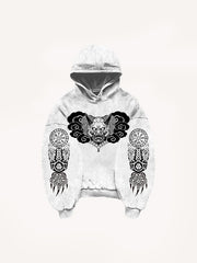 Handsome tattoo sweatshirt