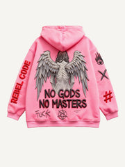 I may seem like a devil but I am an angel at heart Fashionable all season sweatshirt