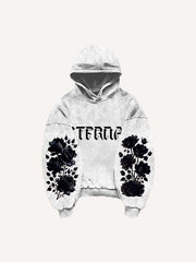 Eternal Bloom Trendy Print Sweatshirt