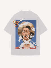 Artist reimagines leaders to create limited-edition T-shirt