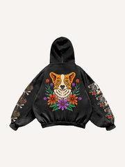 Cute Dog Tattoo Memorial Sweatshirt