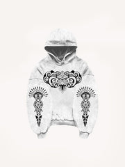 Retro God of Wealth Totem Sweatshirt