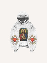 Believe in God and be with me trendy print pattern